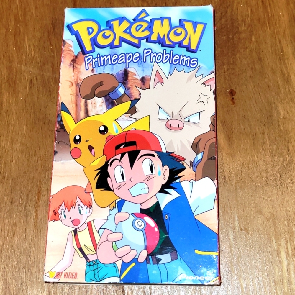 Vintage Pokémon VHS movie